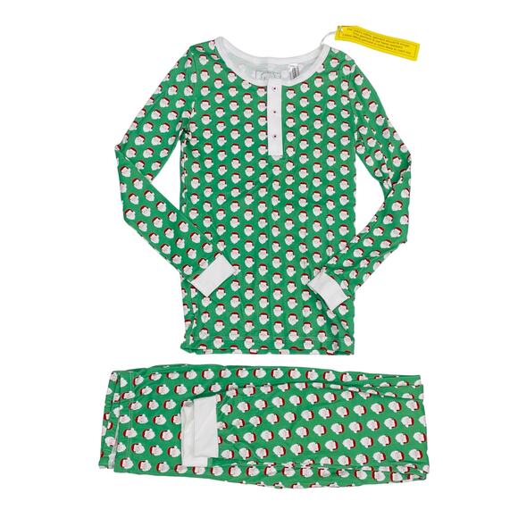 NWT Lila & Hayes Size 10 Hey Santa Jack PJs - Picture 1 of 5